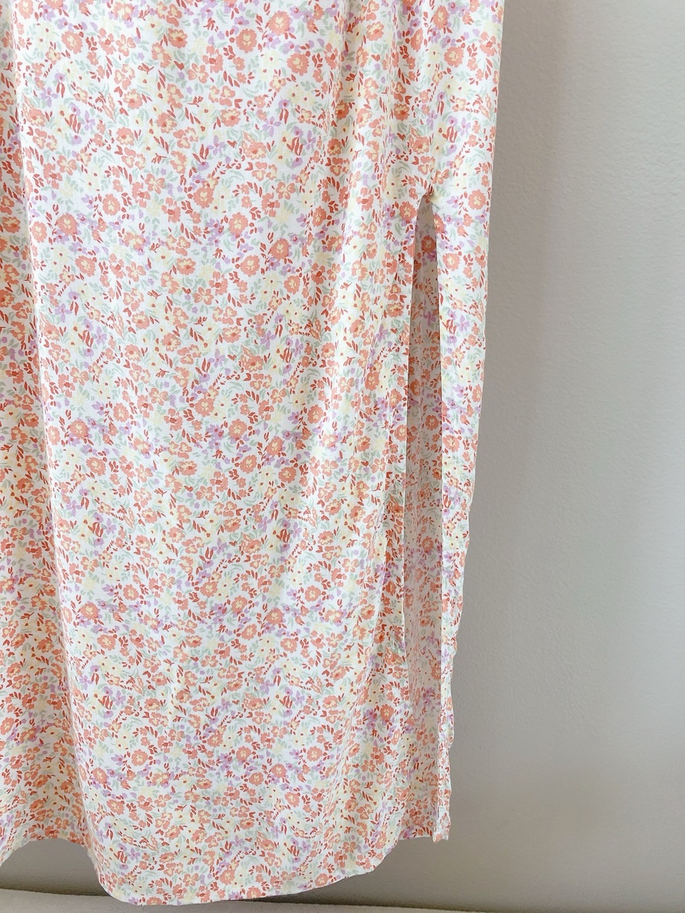 Harlow floral midi dress XL pink lightweight summer dress - Picture 4 of 13
